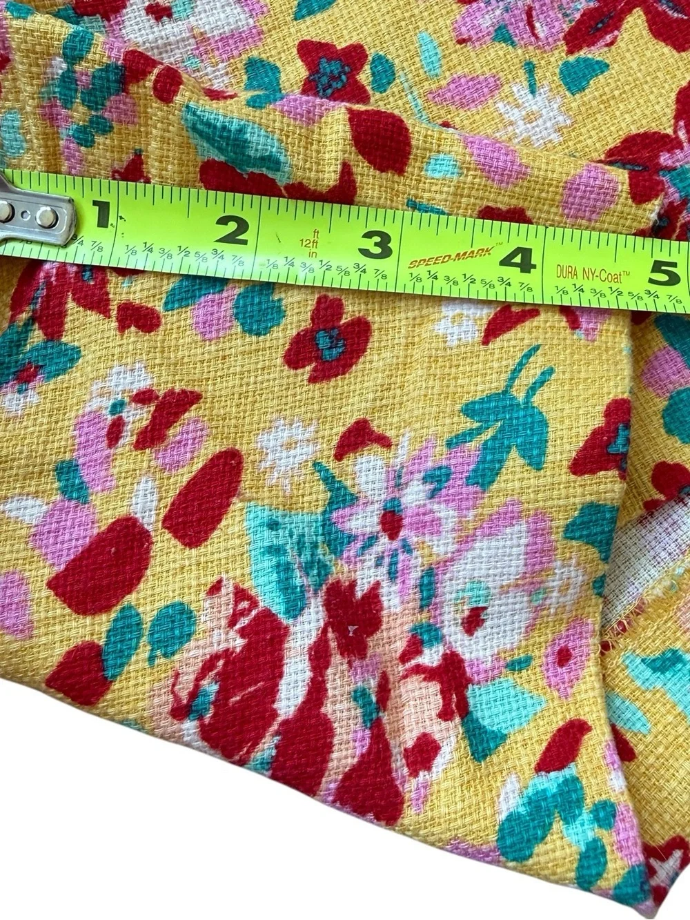 J.Crew Yellow Floral Cotton Shorts Cottagecore Preppy Summer Size 10 Vacation